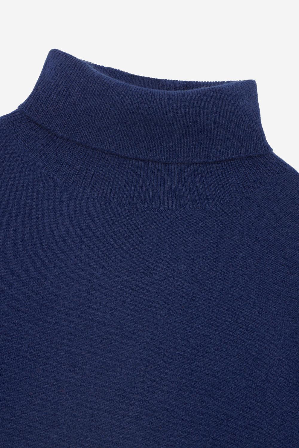 Ecoalf TIBET CASHMERE JUMPER BLUE