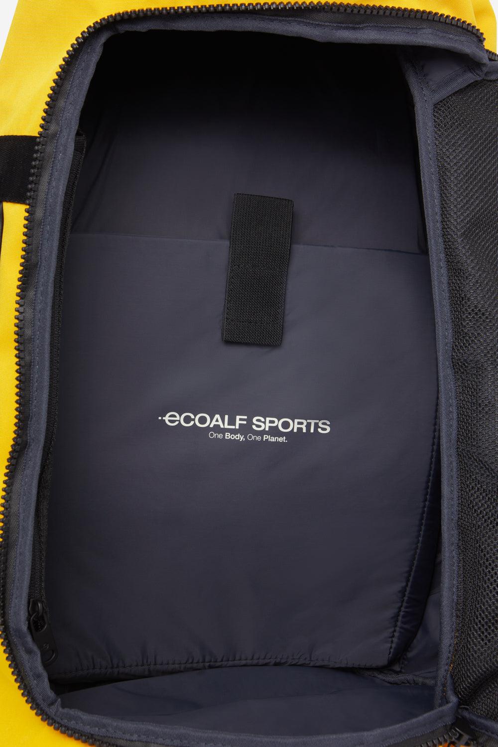 Ecoalf UNISEX BIG SIZE BAKU SPORTS BACKPACK YELLOW