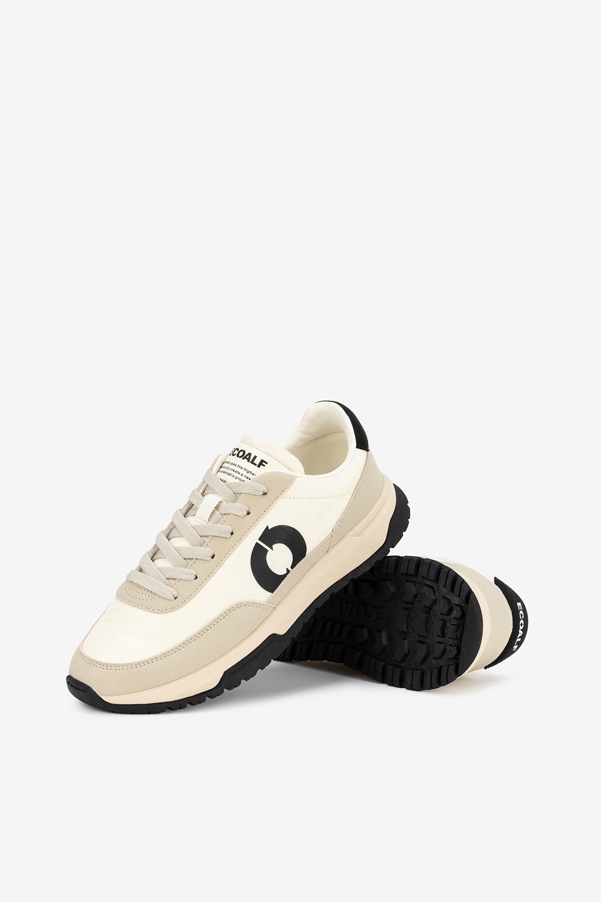 Ecoalf VENTURA BEIGE TRAINERS