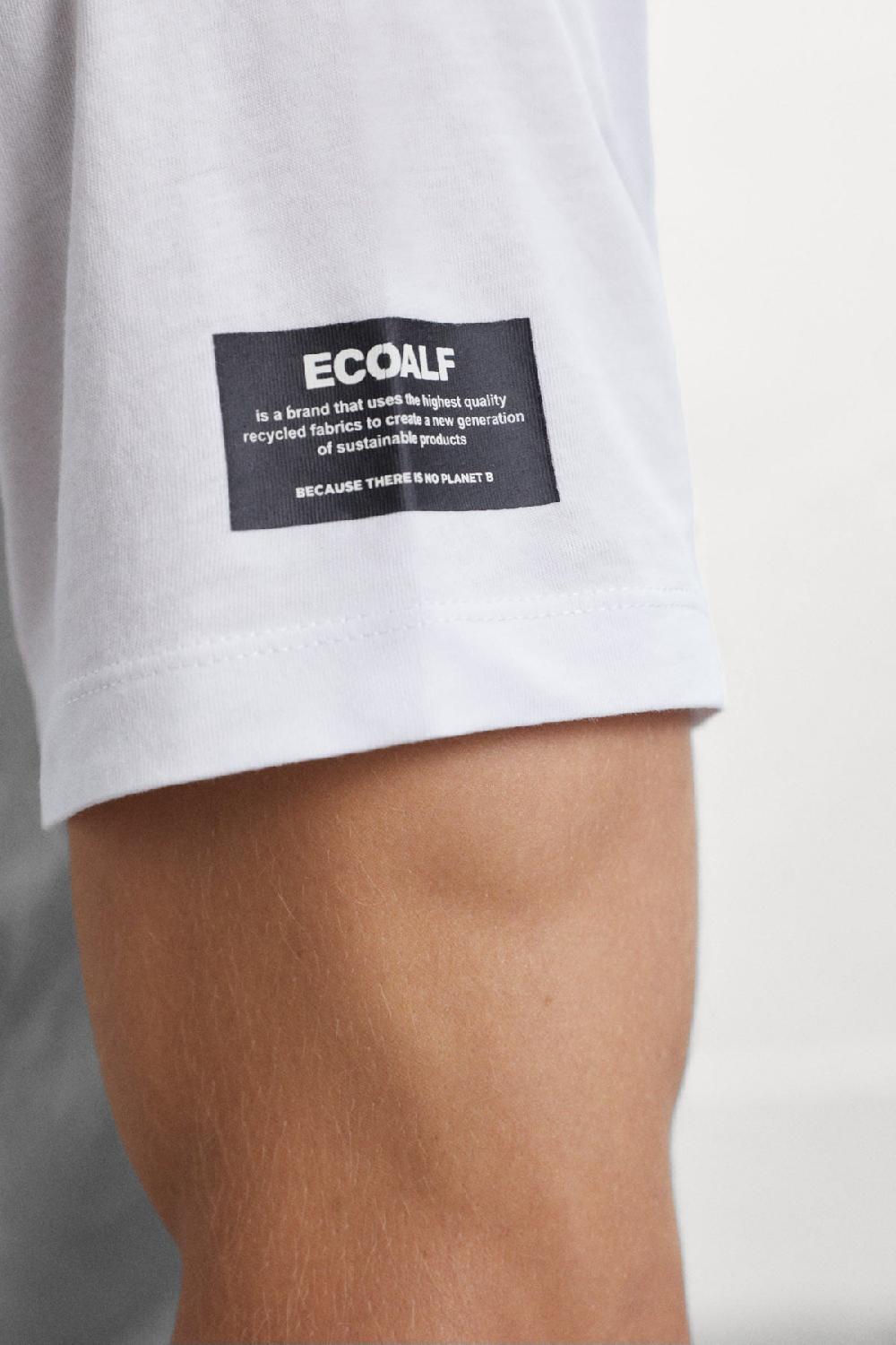 Ecoalf WHITE AIXA T-SHIRT