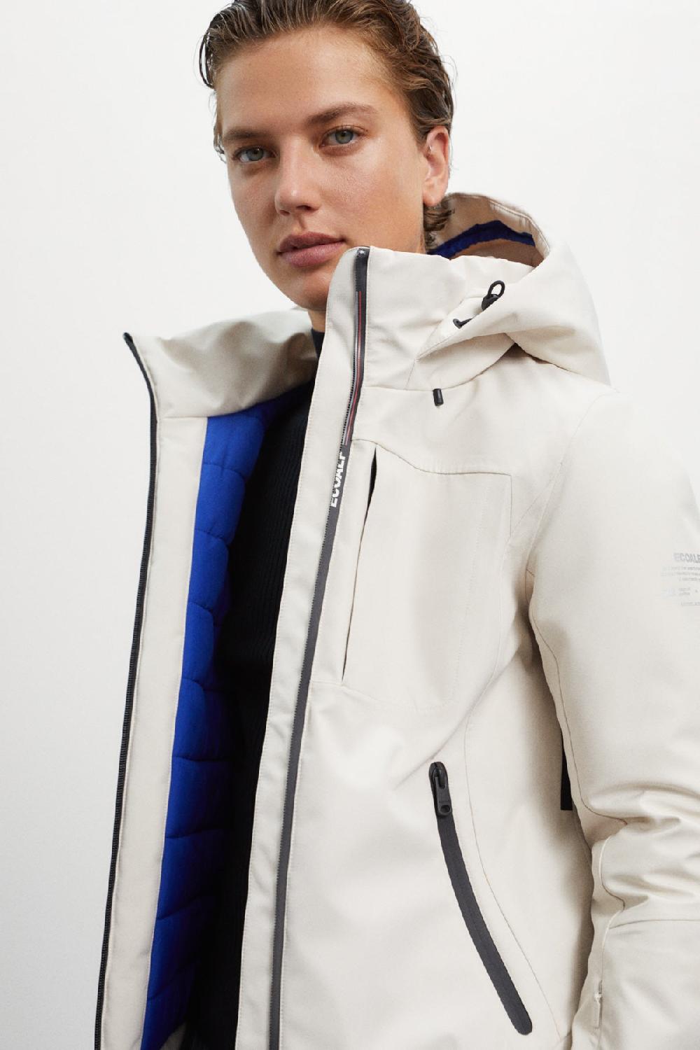 Ecoalf WHITE AKTUA JACKET