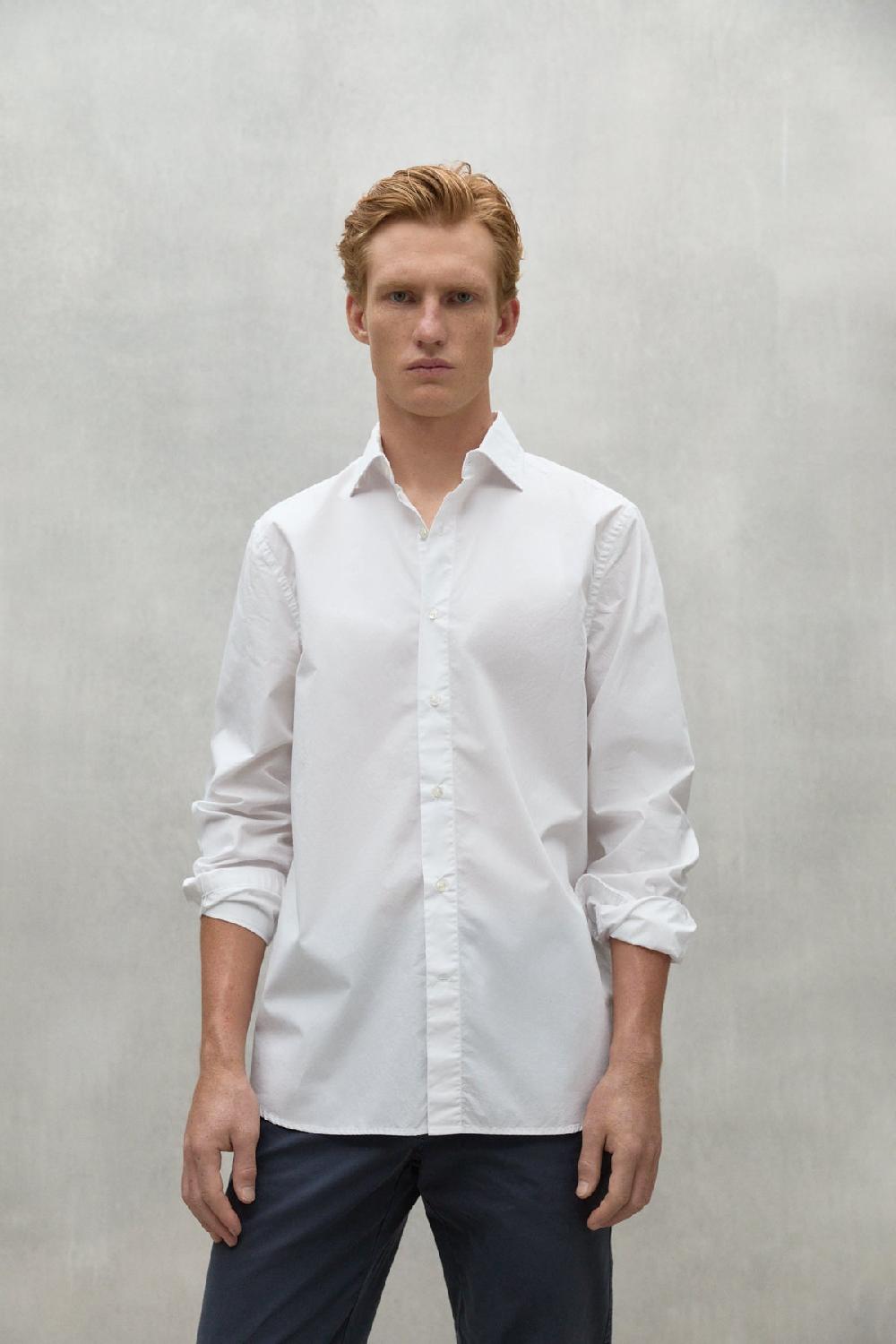 Ecoalf WHITE ALFREDO SHIRT