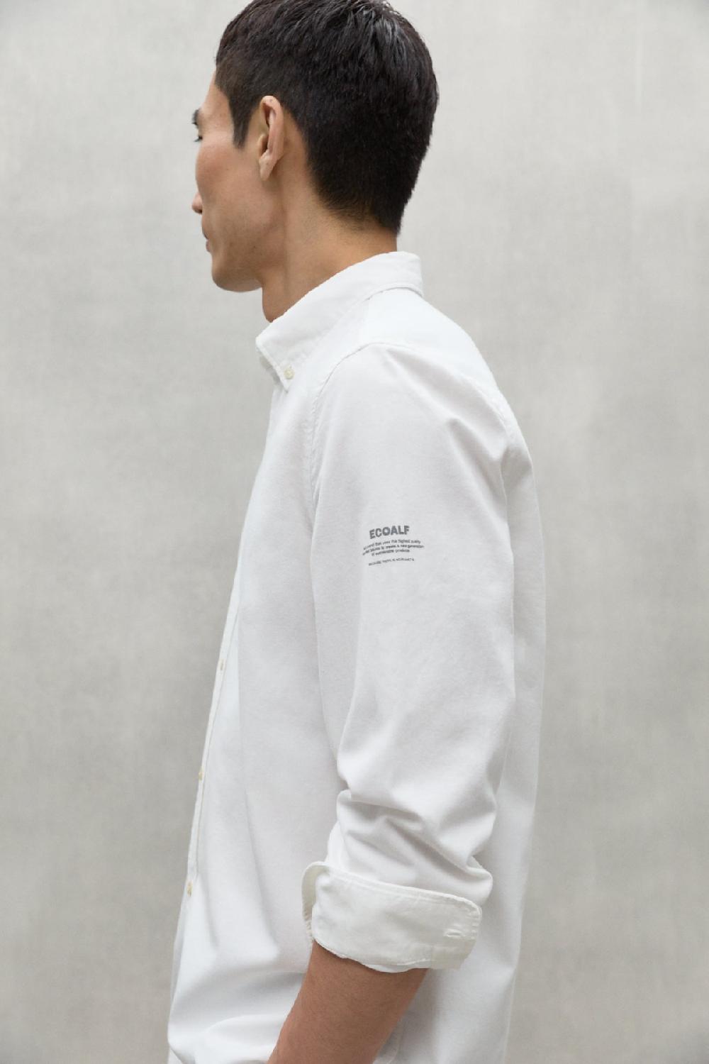 Ecoalf WHITE ANTEJO SHIRT