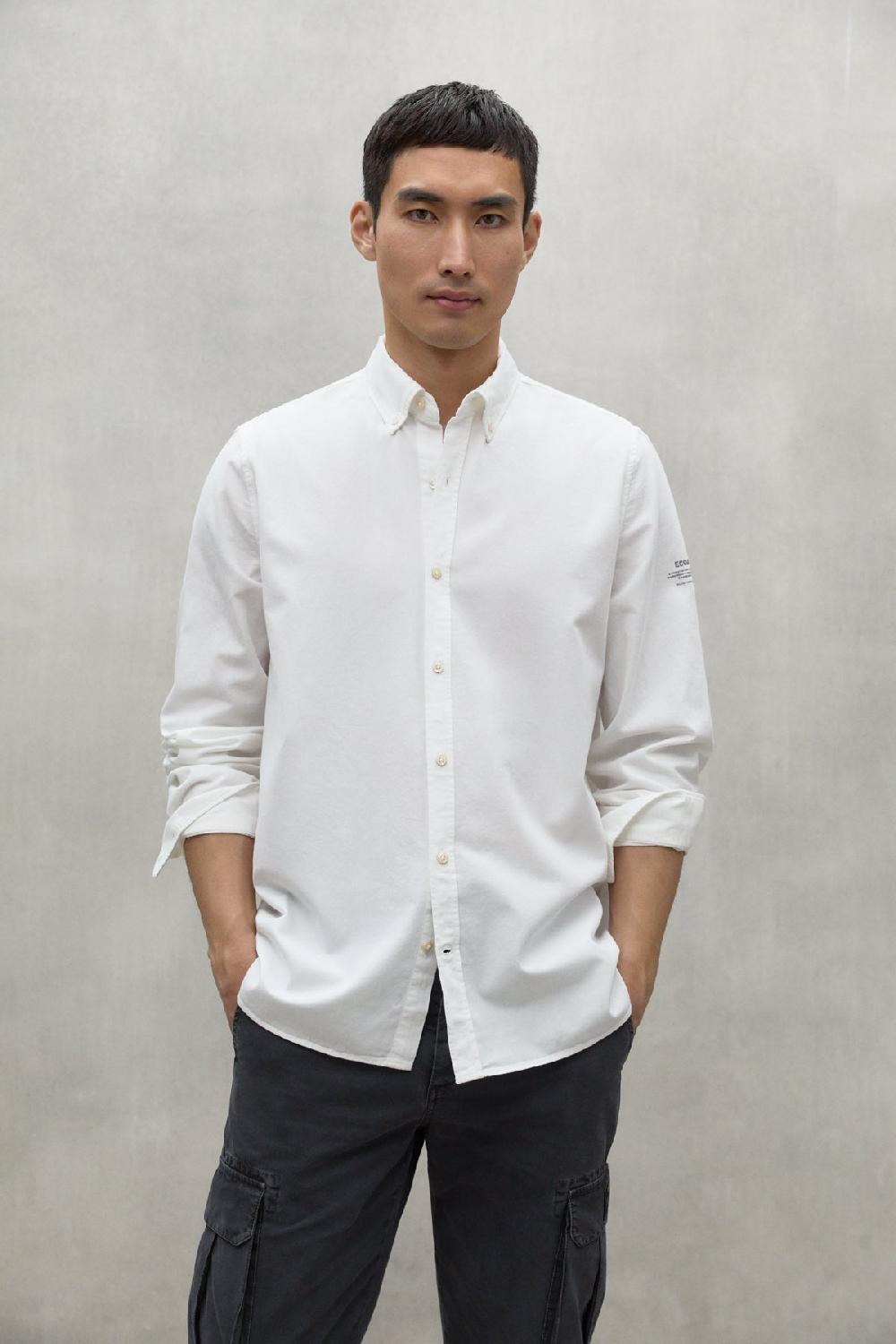 Ecoalf WHITE ANTEJO SHIRT