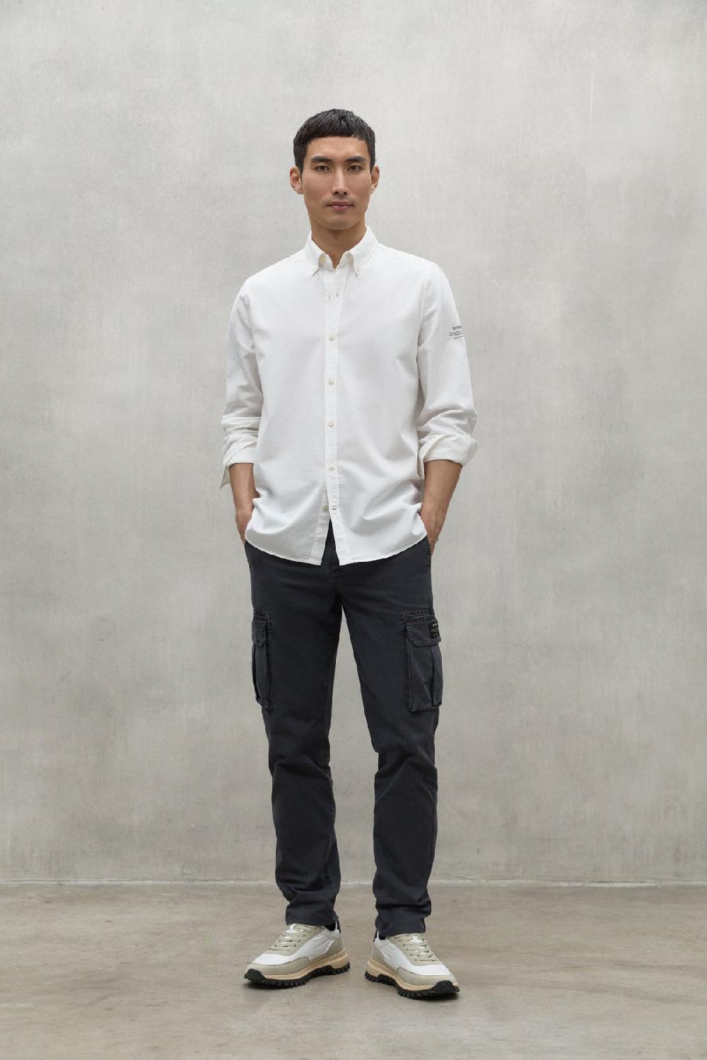 Ecoalf WHITE ANTEJO SHIRT