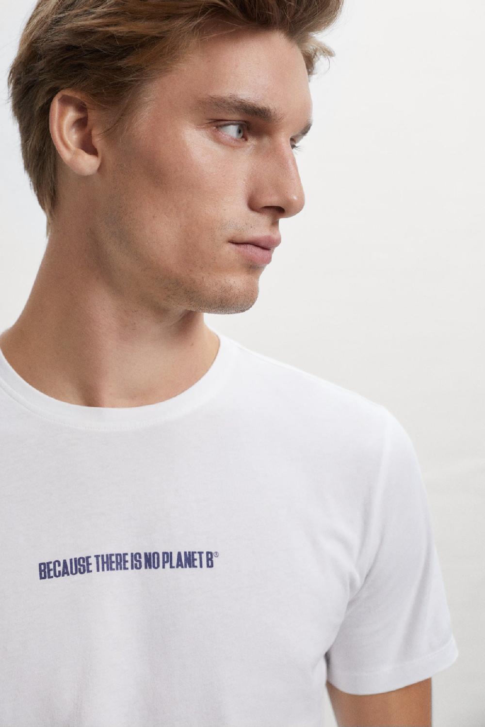 Ecoalf WHITE BICAR T-SHIRT