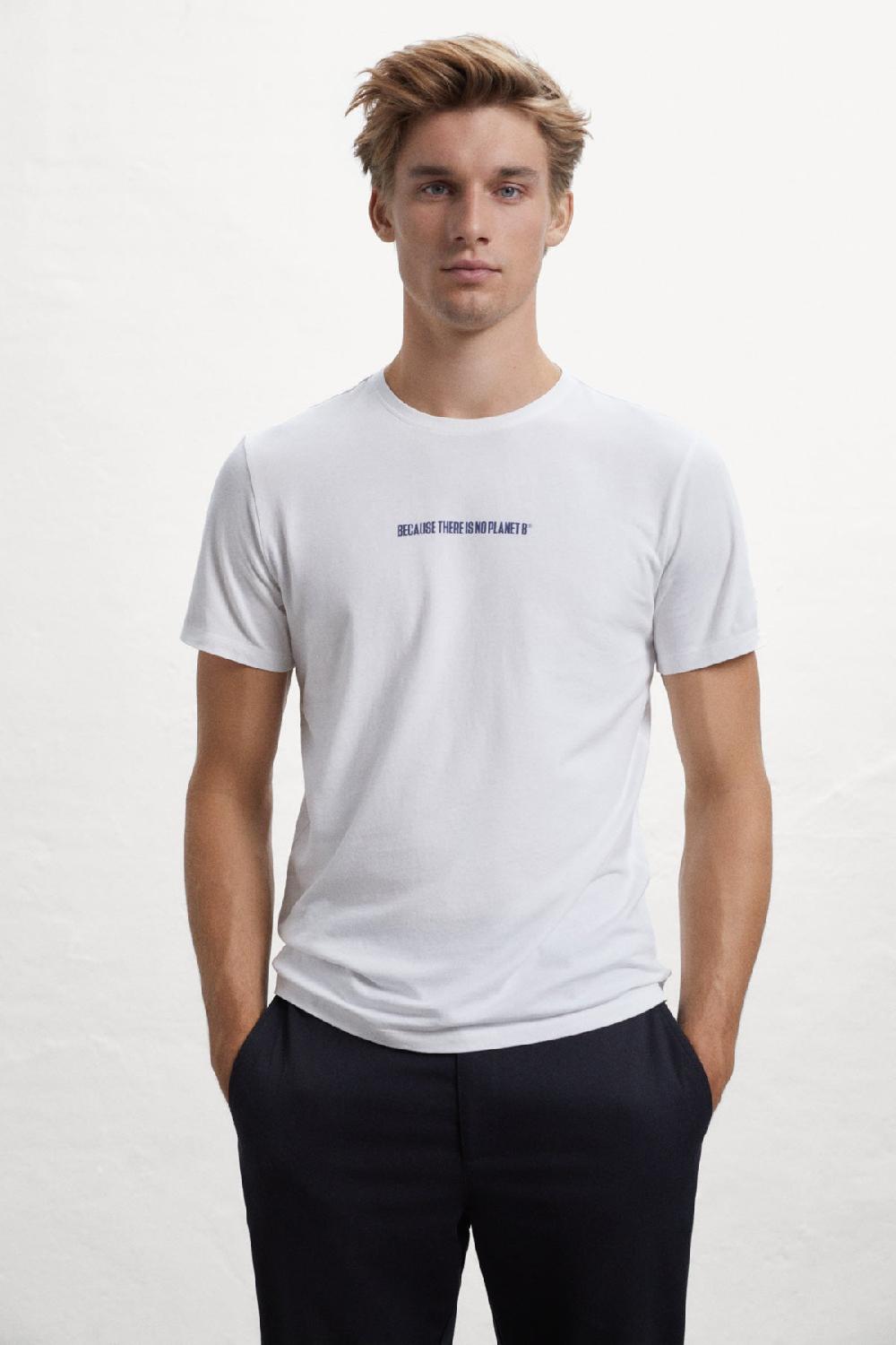 Ecoalf WHITE BICAR T-SHIRT