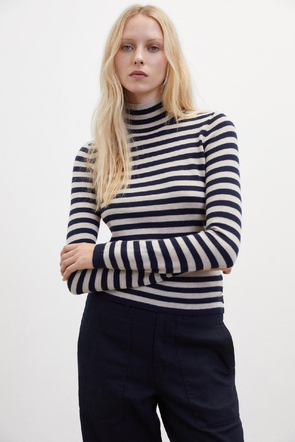 Ecoalf WHITE CLOVE KNITTED JUMPER