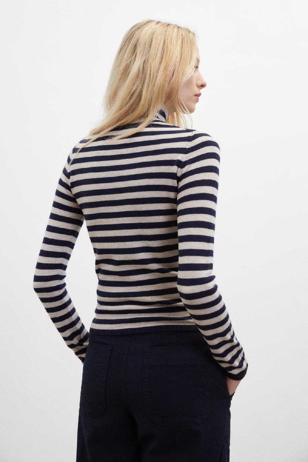 Ecoalf WHITE CLOVE KNITTED JUMPER