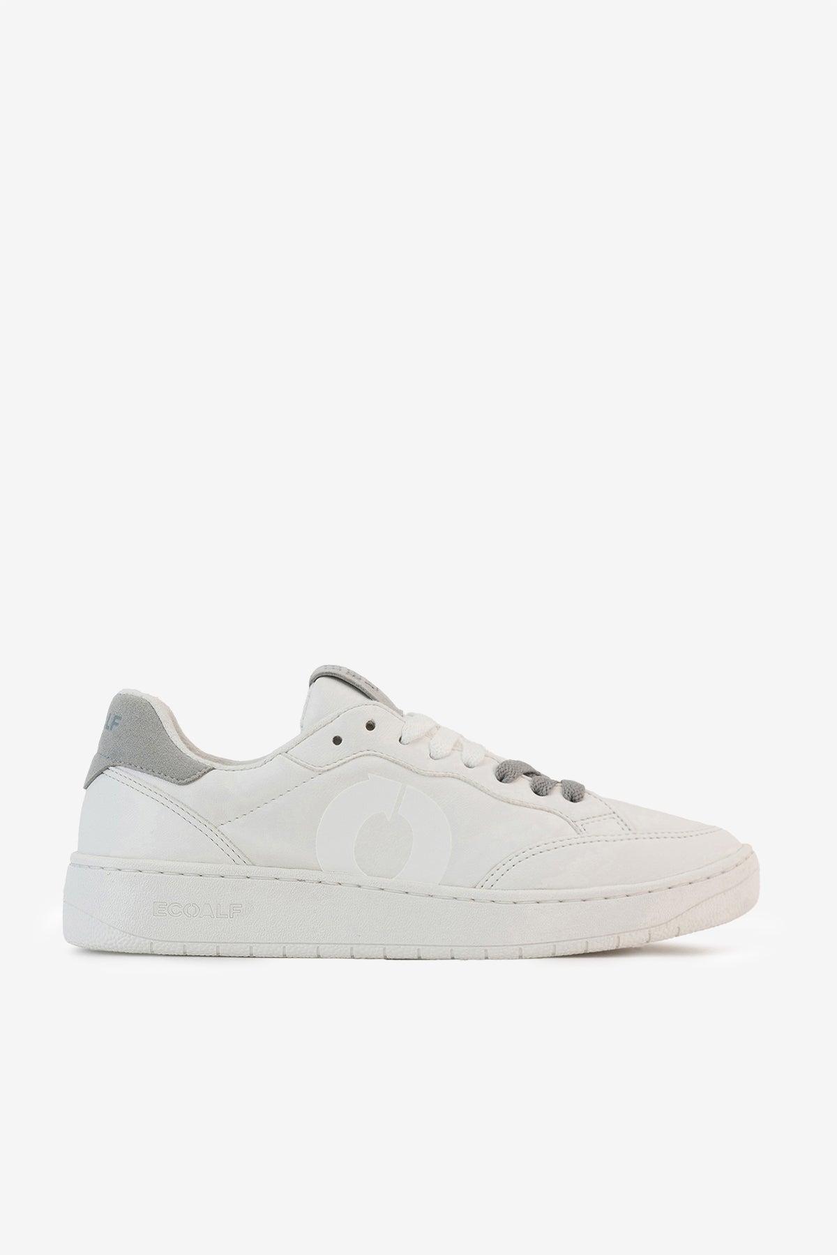 Ecoalf WHITE DEIA VEGAN LEATHER TRAINERS