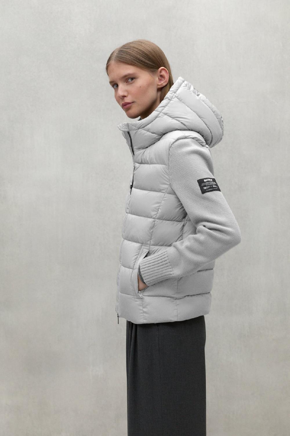 Ecoalf WHITE DENALI KNITTED JACKET