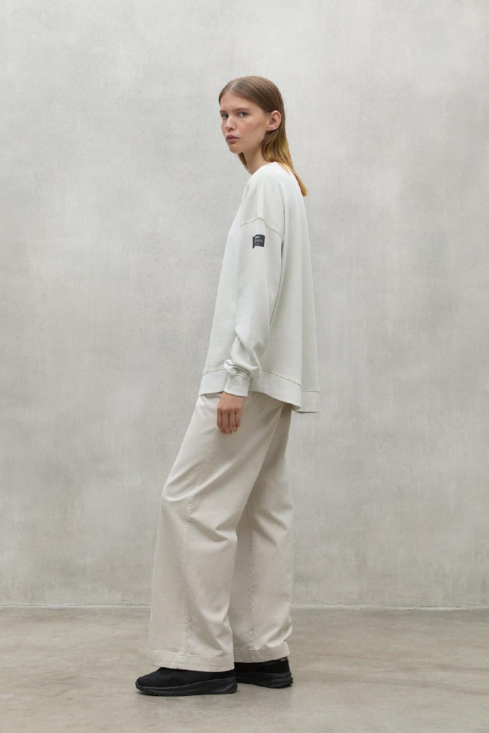 Ecoalf WHITE ELVAS SWEATSHIRT