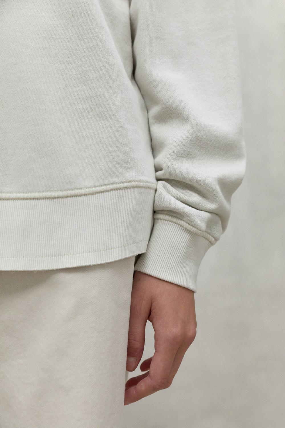 Ecoalf WHITE ELVAS SWEATSHIRT