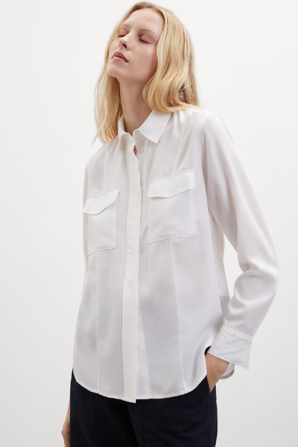 Ecoalf WHITE EMMA SHIRT