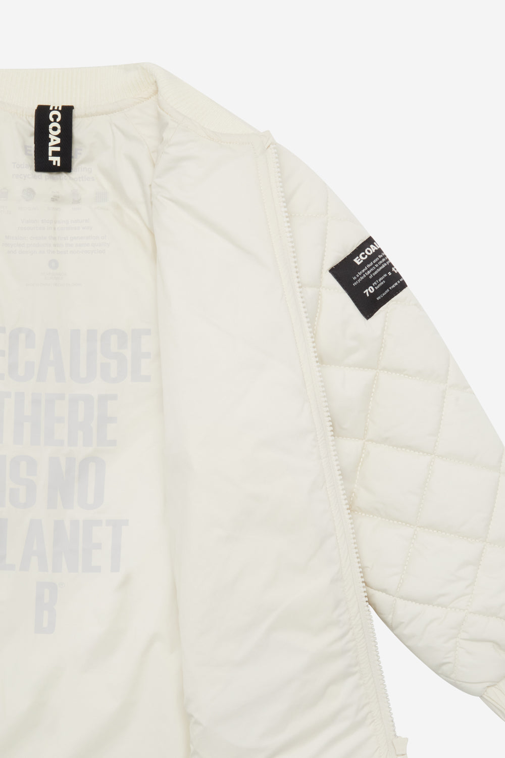 Ecoalf WHITE EOLIA JACKET