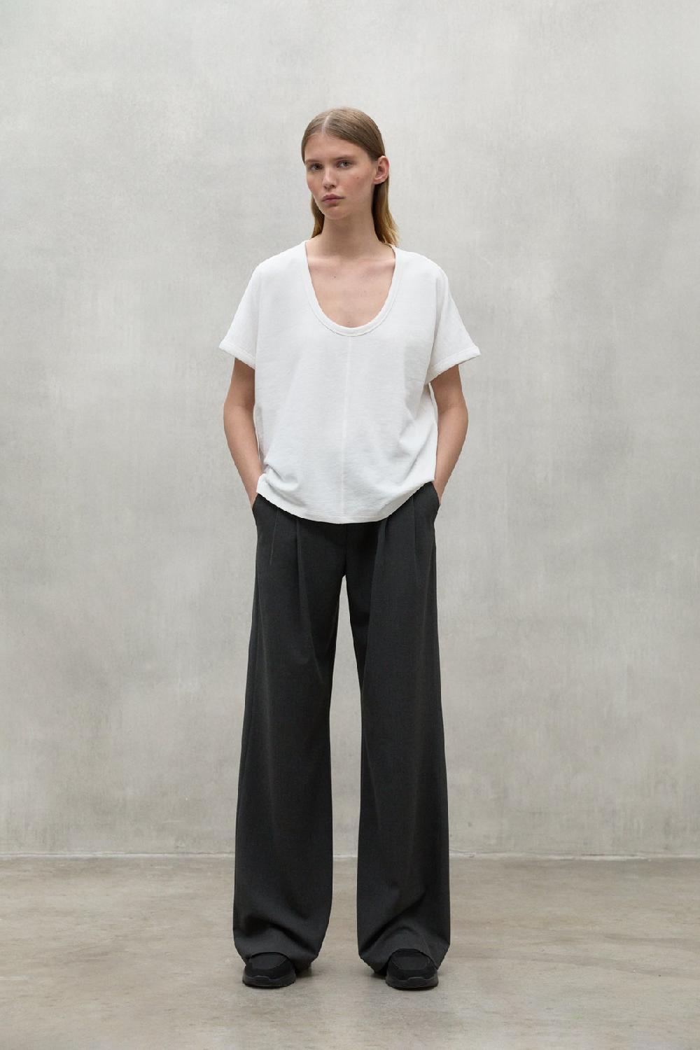 Ecoalf WHITE GRAUS T-SHIRT