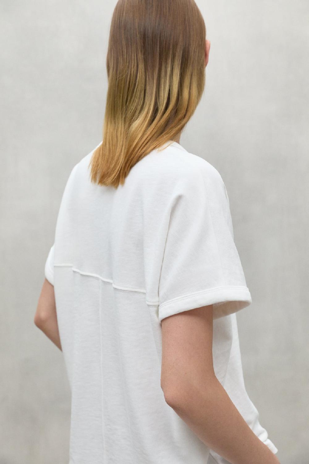 Ecoalf WHITE GRAUS T-SHIRT