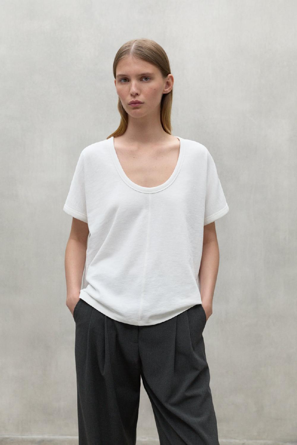 Ecoalf WHITE GRAUS T-SHIRT