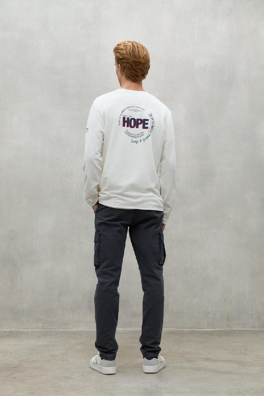 Ecoalf WHITE HOPE T-SHIRT