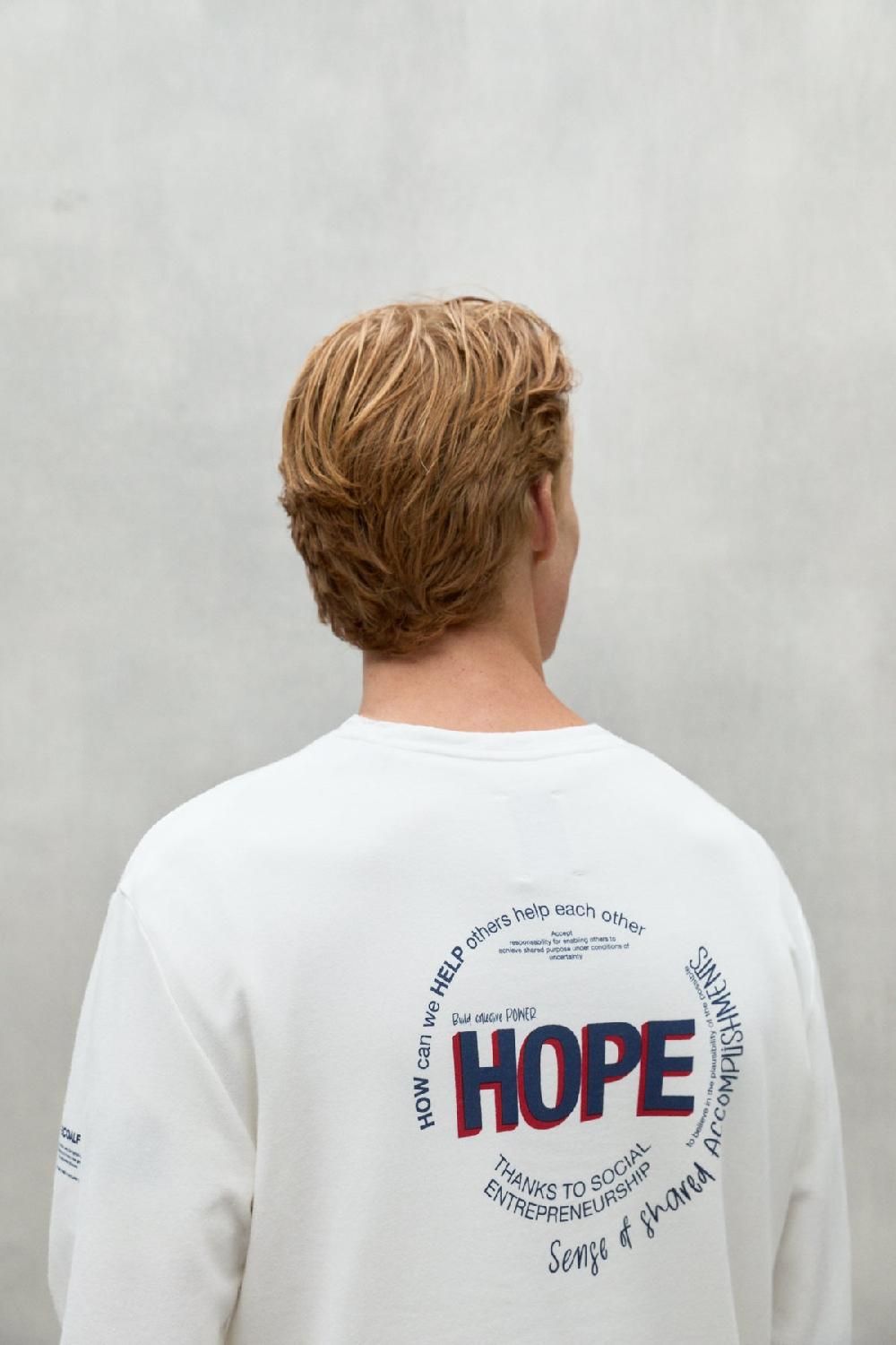 Ecoalf WHITE HOPE T-SHIRT