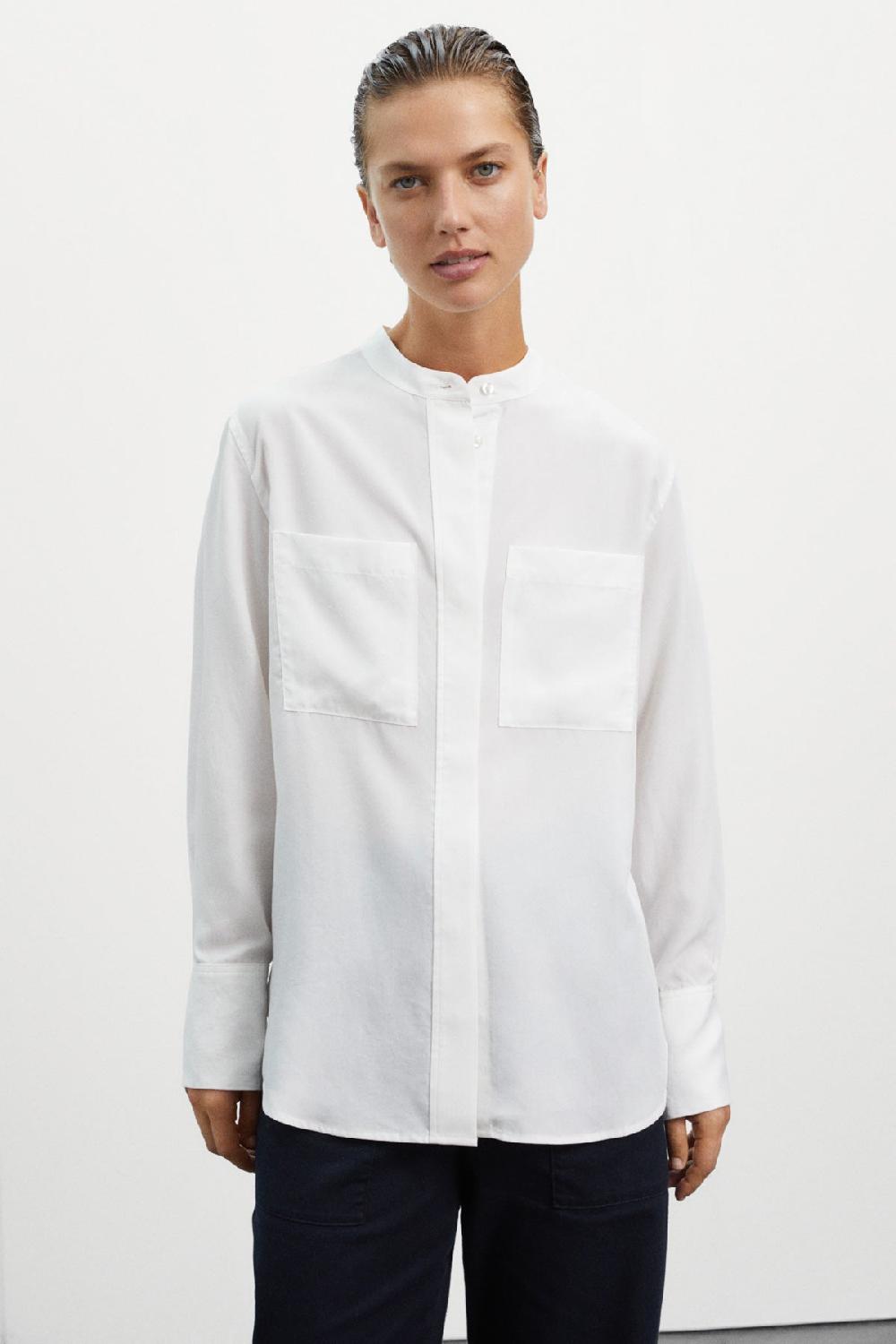 Ecoalf WHITE JULIETA SHIRT