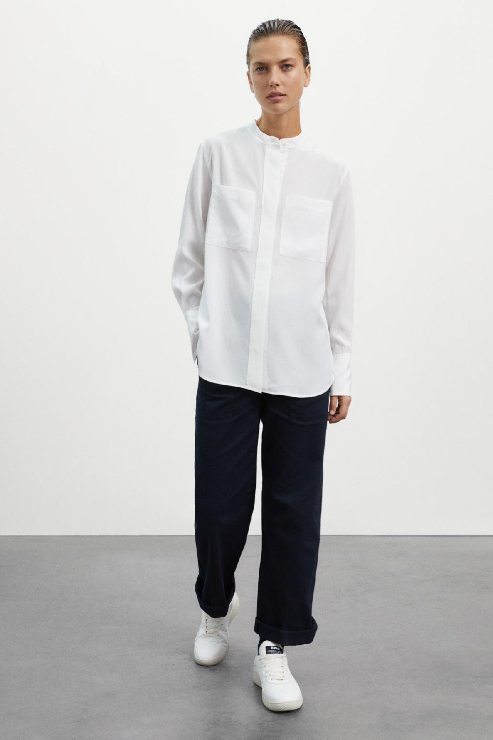 Ecoalf WHITE JULIETA SHIRT