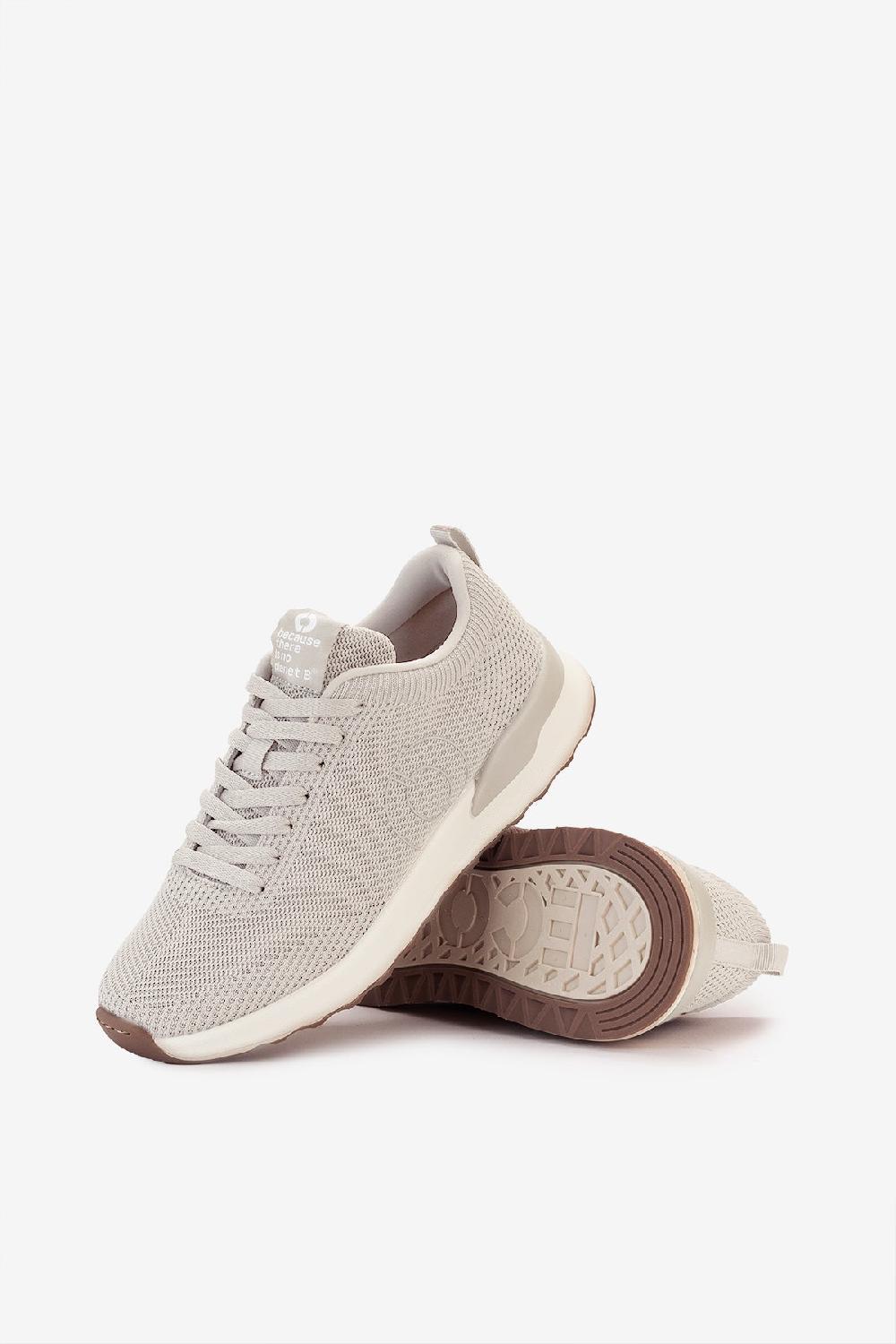 Ecoalf WHITE KNITTED CONDE TRAINERS
