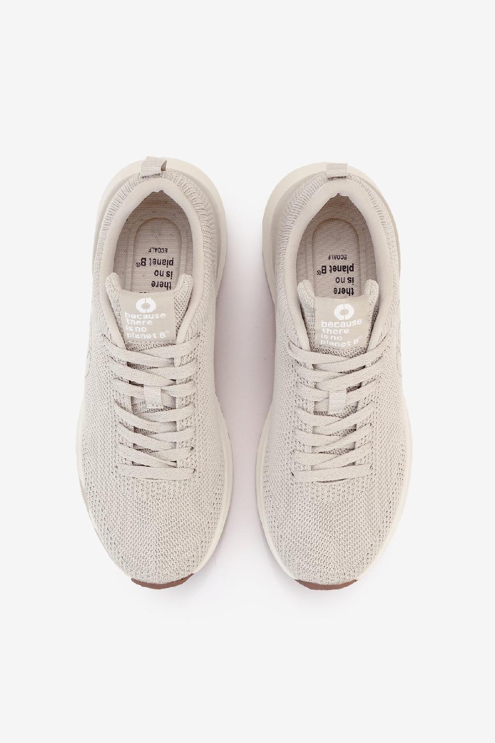 Ecoalf WHITE KNITTED CONDE TRAINERS