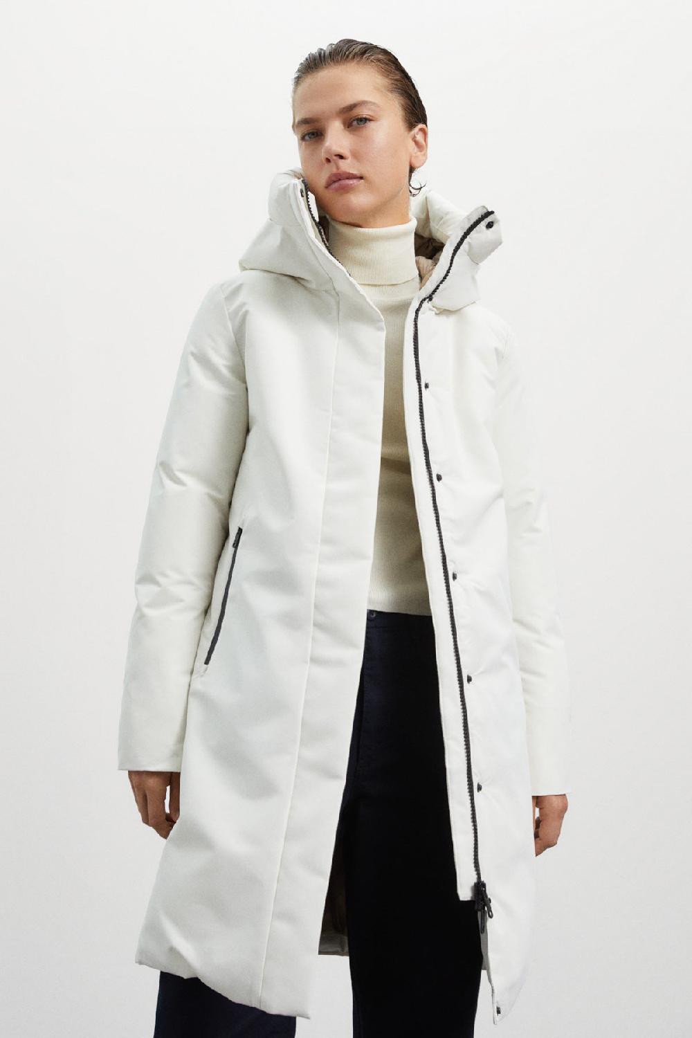 Ecoalf WHITE MAKALU COAT