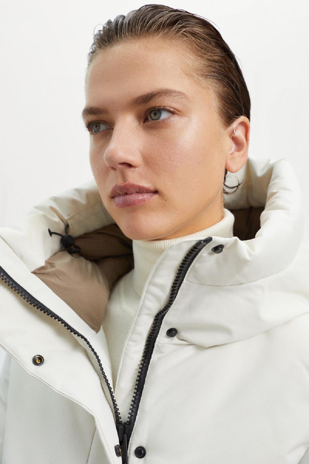 Ecoalf WHITE MAKALU COAT