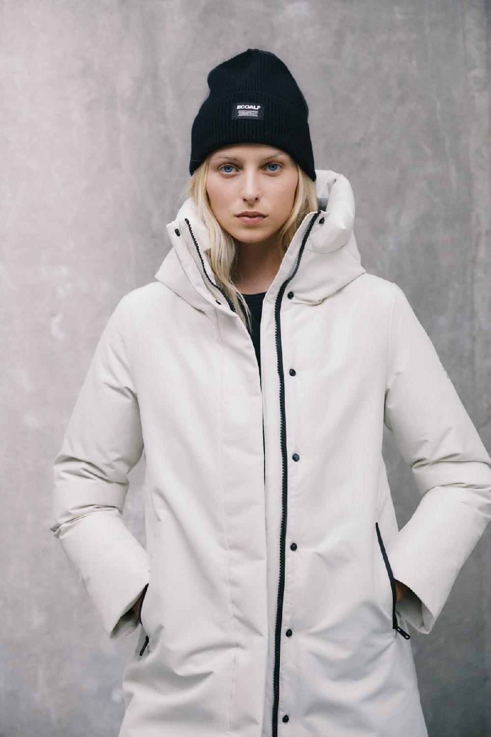 Ecoalf WHITE MAKALU COAT