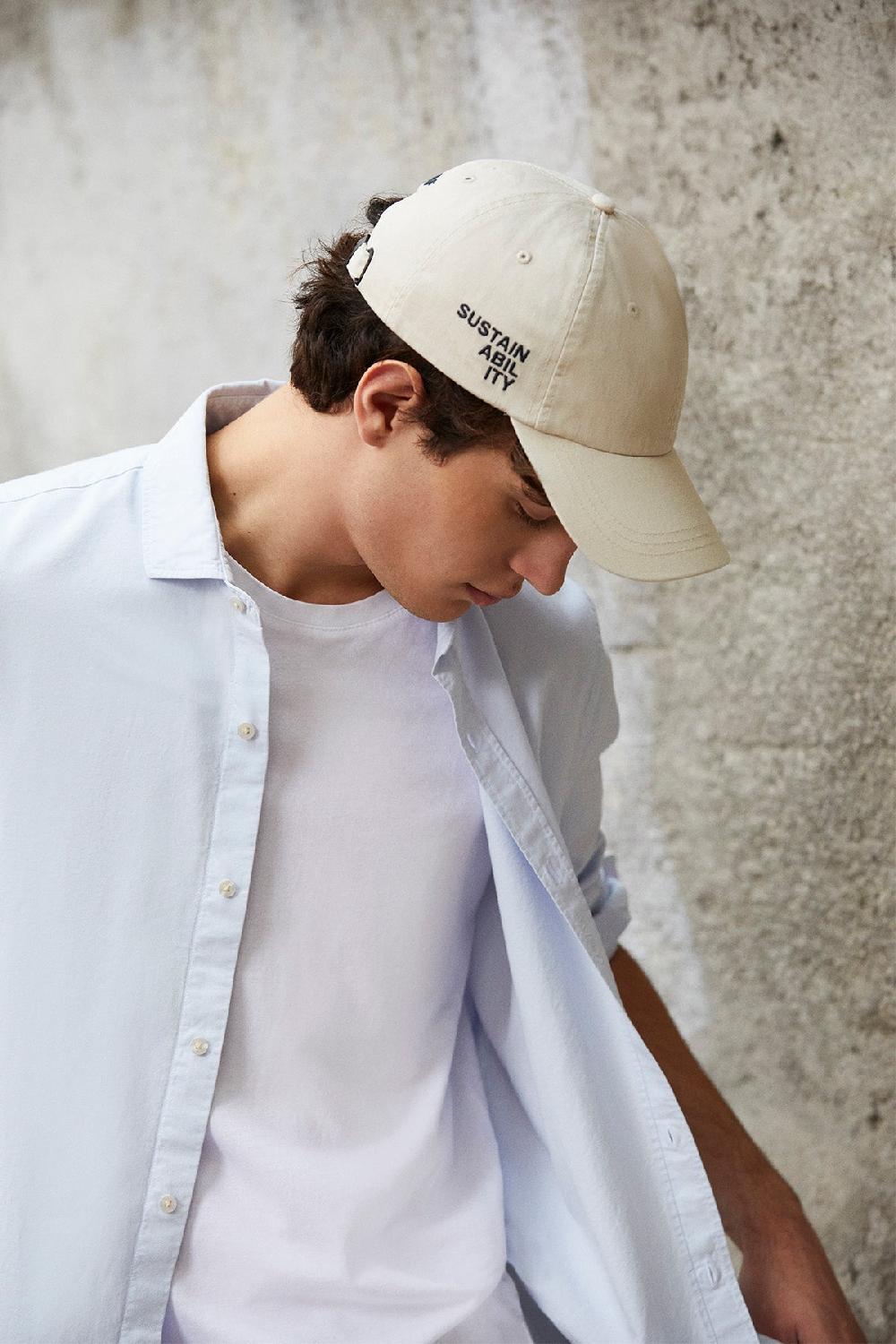 Ecoalf WHITE MESSAGE CAP
