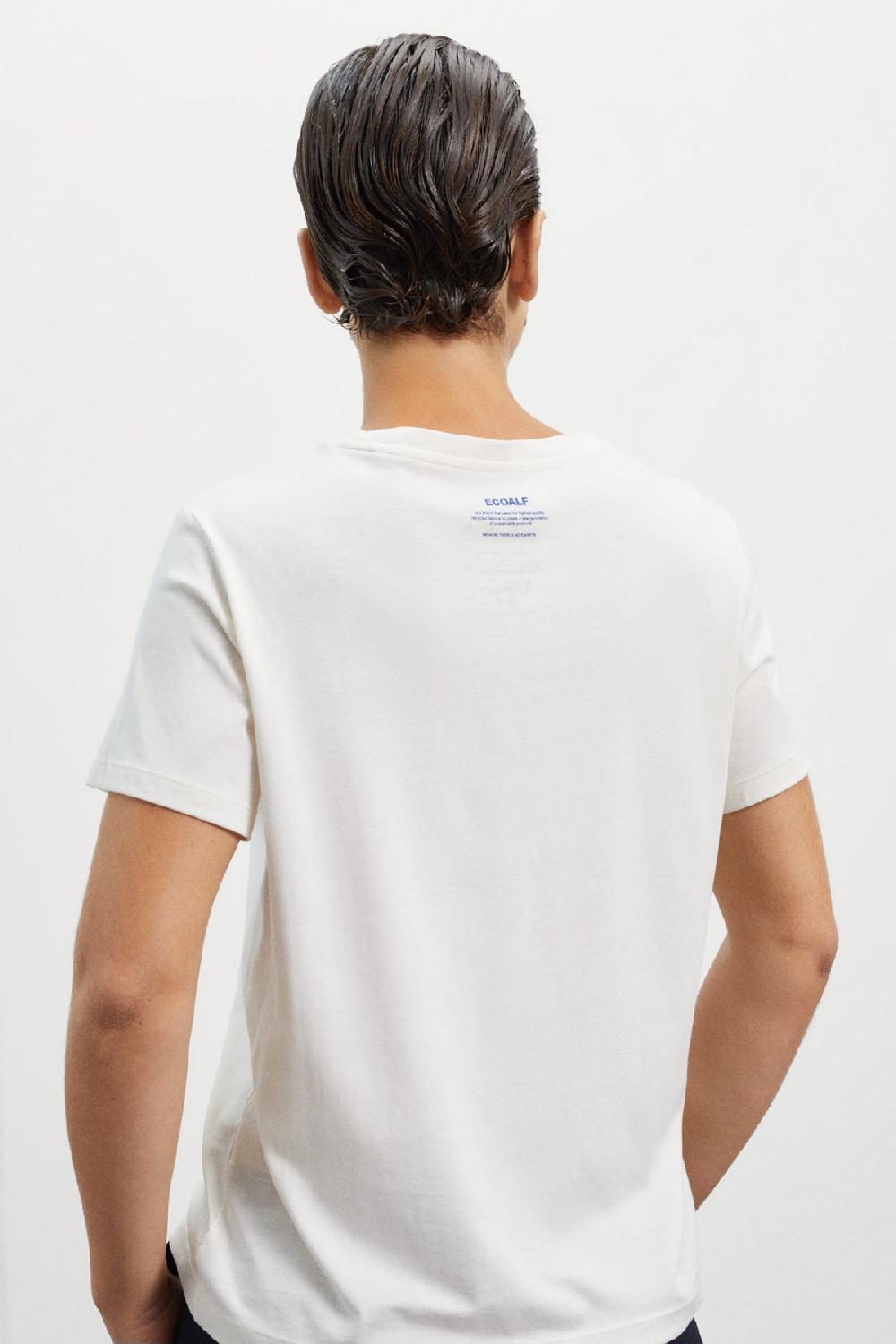 Ecoalf WHITE NYBORG T-SHIRT