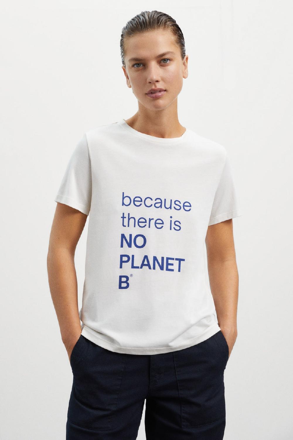 Ecoalf WHITE NYBORG T-SHIRT