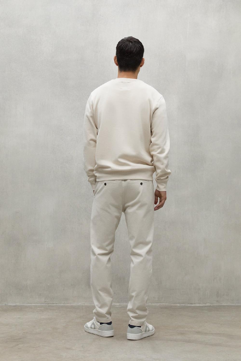 Ecoalf WHITE PRESTON SWEATSHIRT