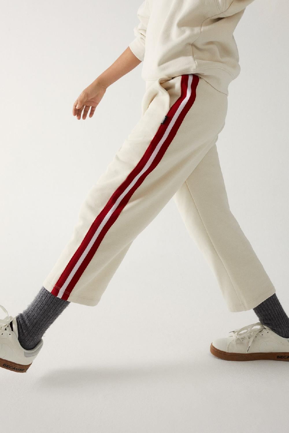 Ecoalf WHITE RIAD TRACKSUIT BOTTOMS