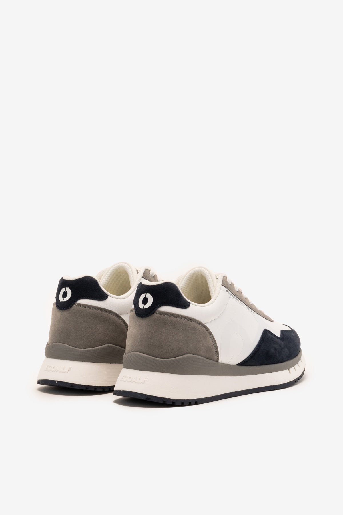 Ecoalf WHITE SICILIA VEGAN LEATHER TRAINERS