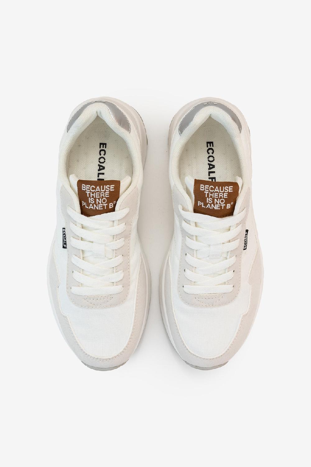 Ecoalf WHITE SUACE TRAINERS