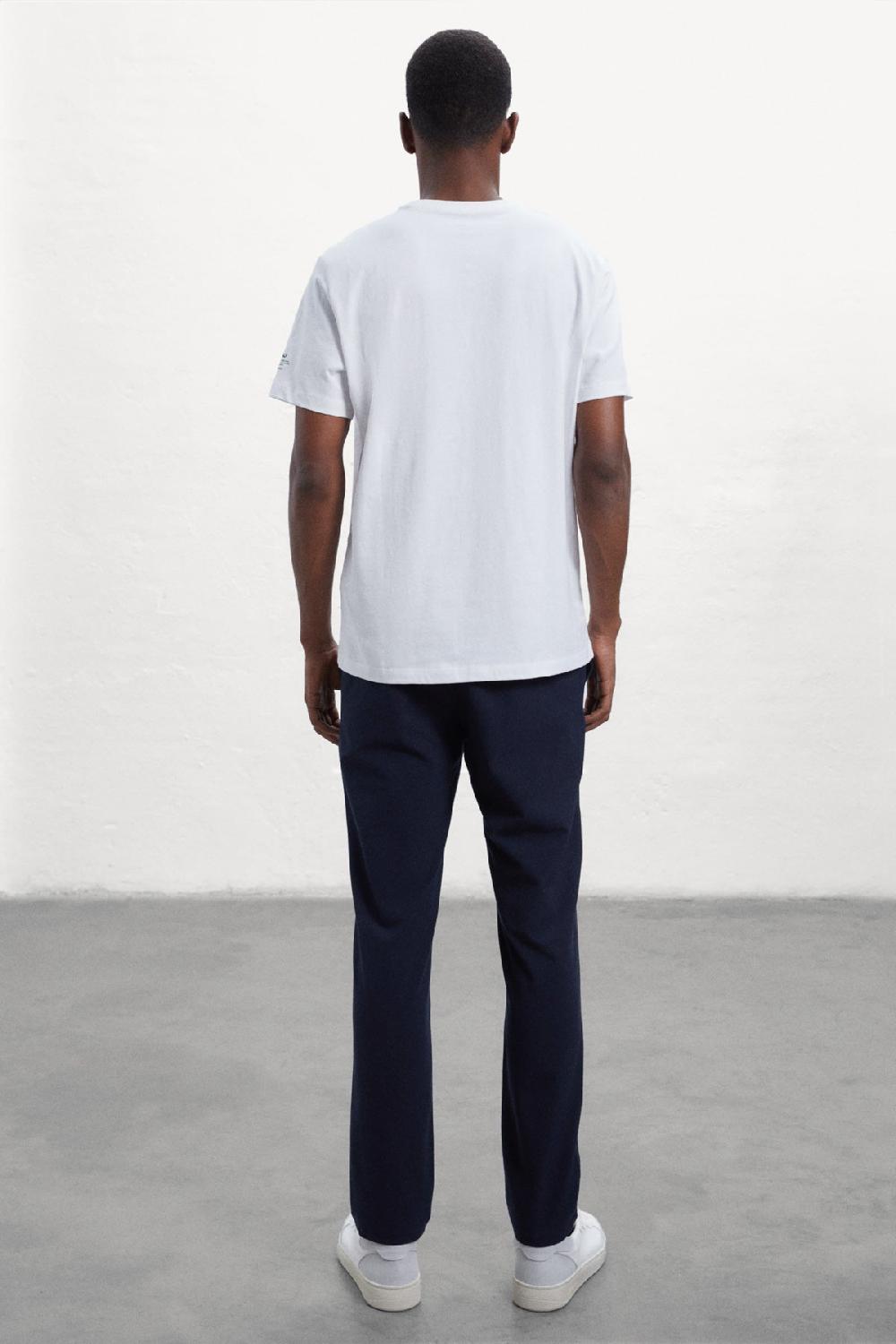 Ecoalf WHITE SUSTAN T-SHIRT