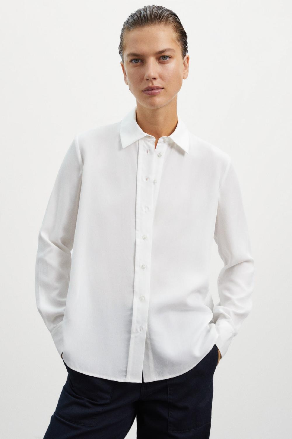 Ecoalf WHITE TRIMA SHIRT