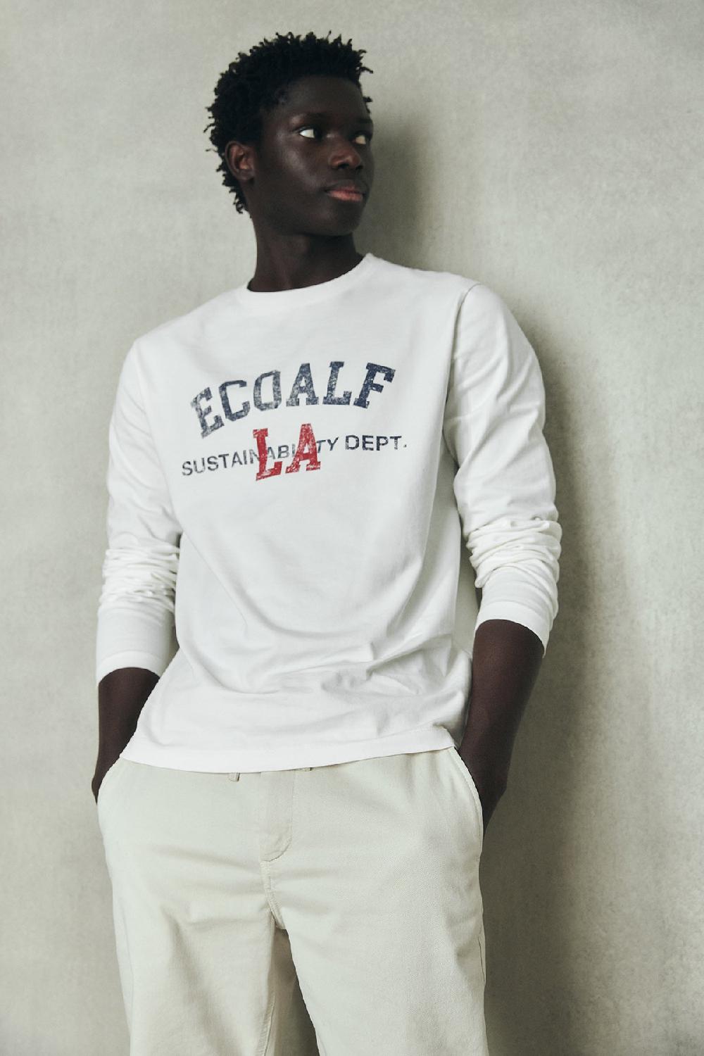 Ecoalf WHITE VENICE T-SHIRT