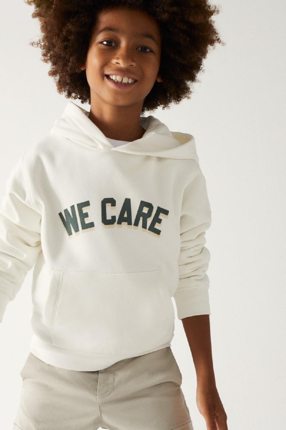 Ecoalf WHITE WE CARE SWEATSHIRT