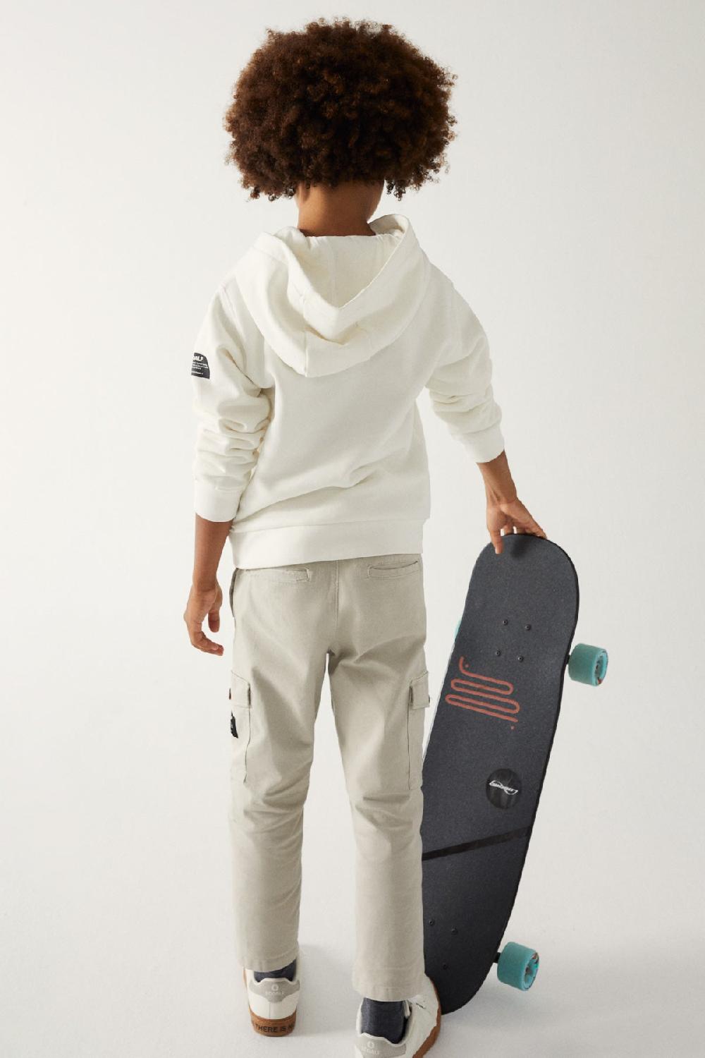 Ecoalf WHITE WE CARE SWEATSHIRT