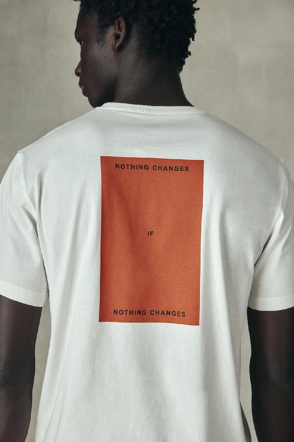 Ecoalf WHITE ZARAUTZ T-SHIRT