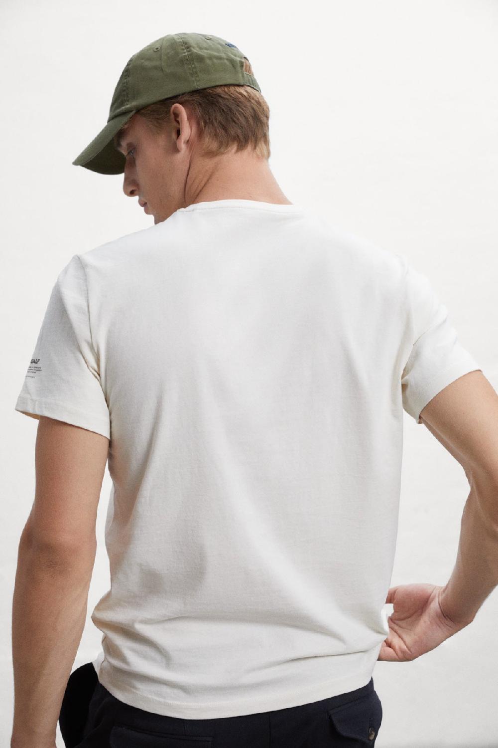 Ecoalf WHITE ZIMA T-SHIRT