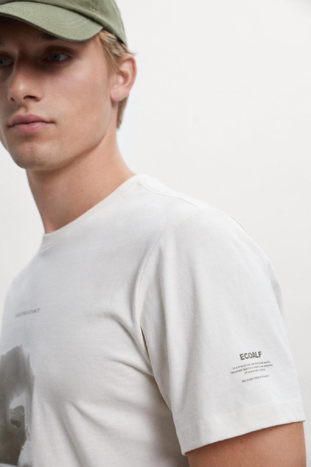 Ecoalf WHITE ZIMA T-SHIRT