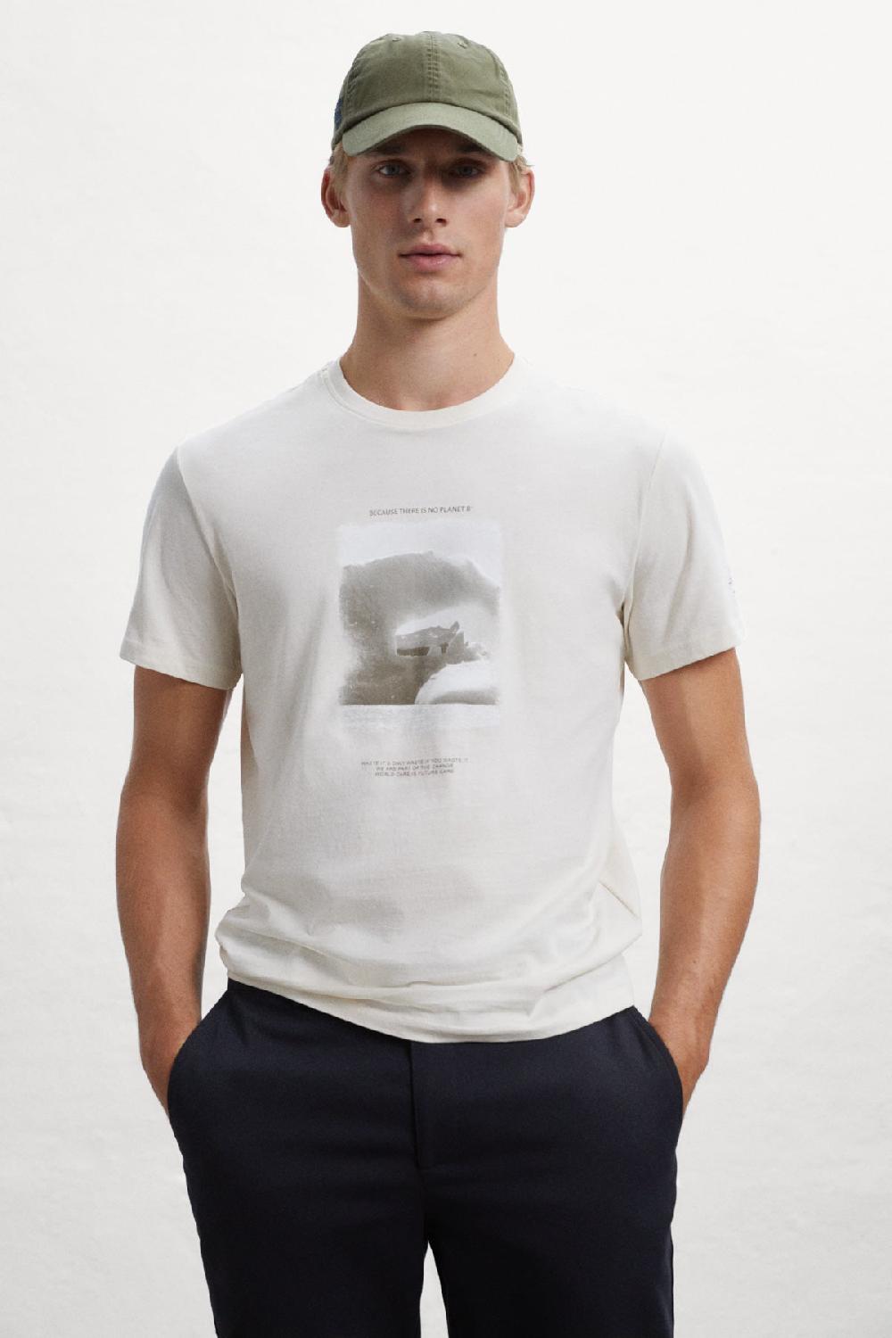 Ecoalf WHITE ZIMA T-SHIRT