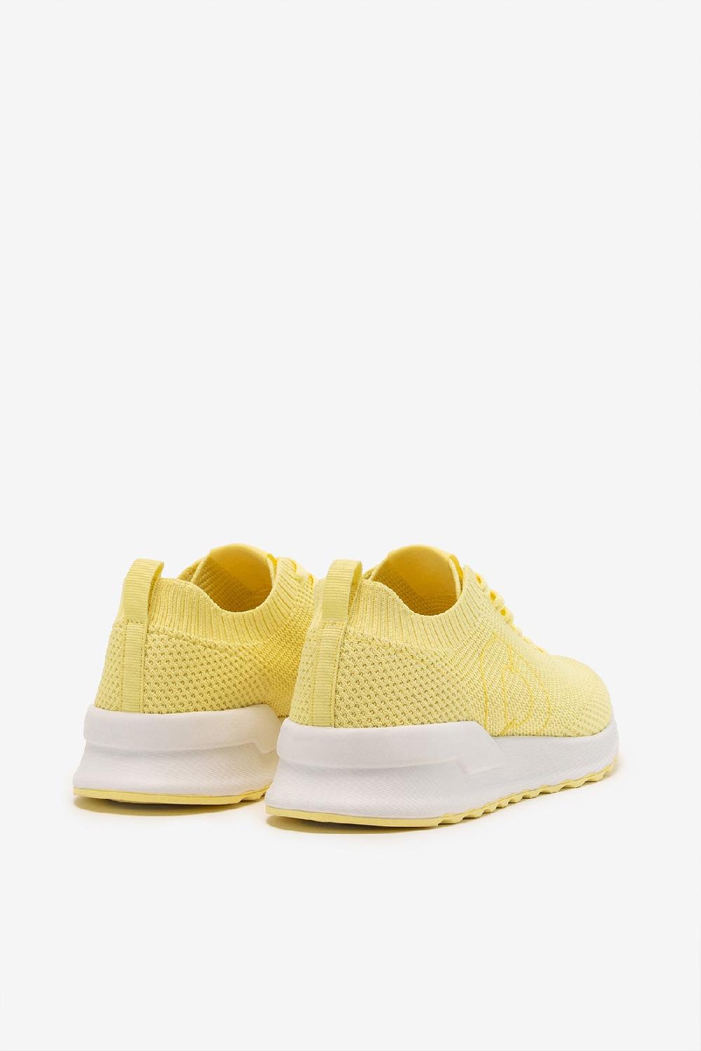 Ecoalf YELLOW CONDE KNITTED TRAINERS