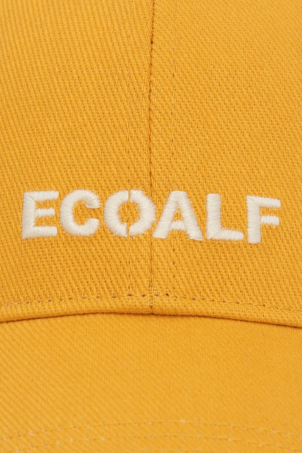 Ecoalf YELLOW EMBROIDERED CAP