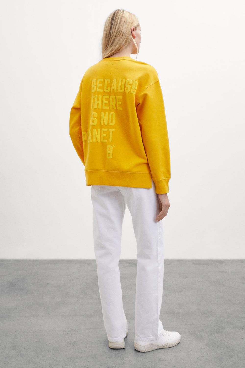 Ecoalf YELLOW GALWAY SWEATSHIRT